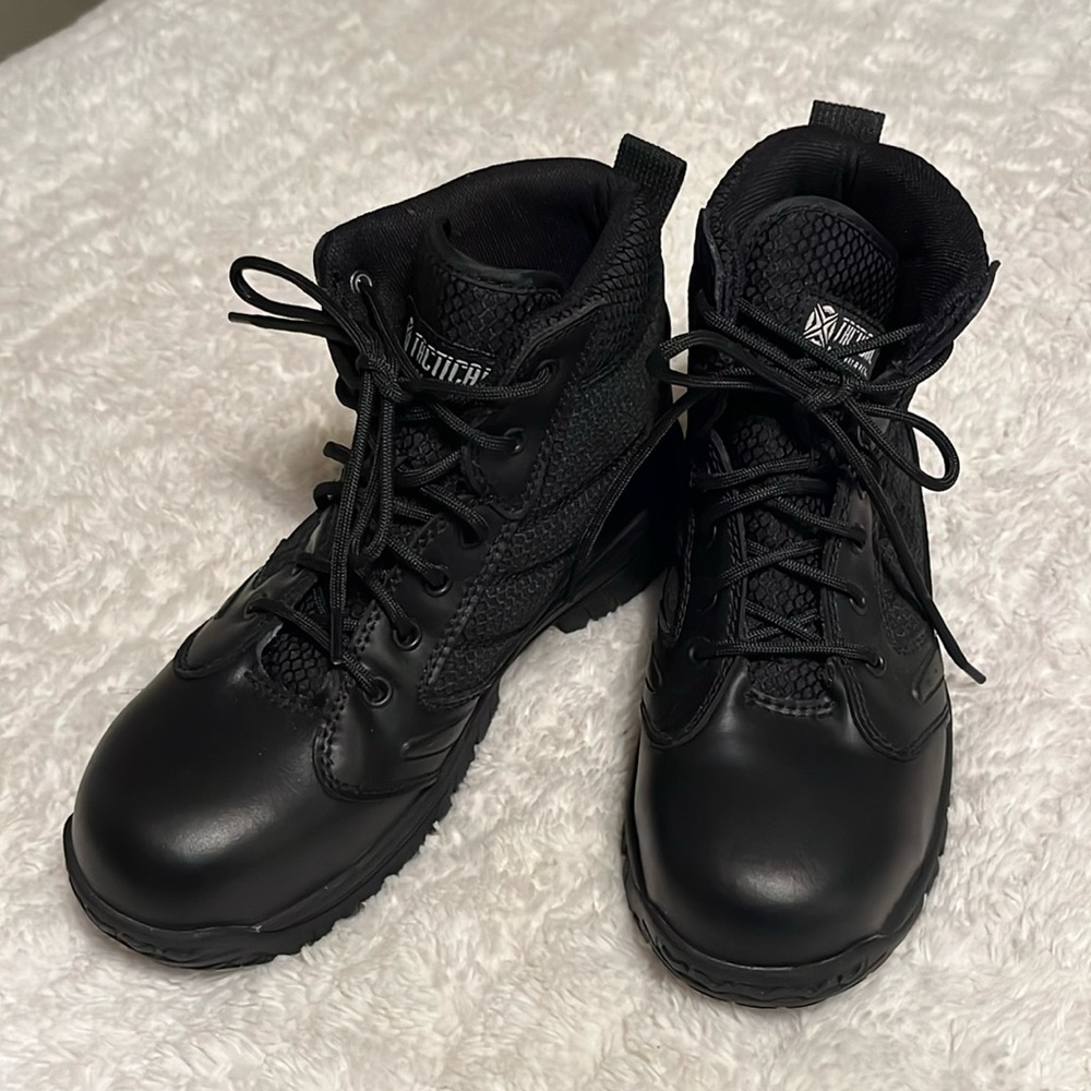 Tactical Performance steel toe boots, 7D